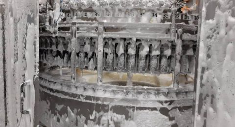 Foam cleaning Hormes line 2 Foam cleaning Hormes line 2